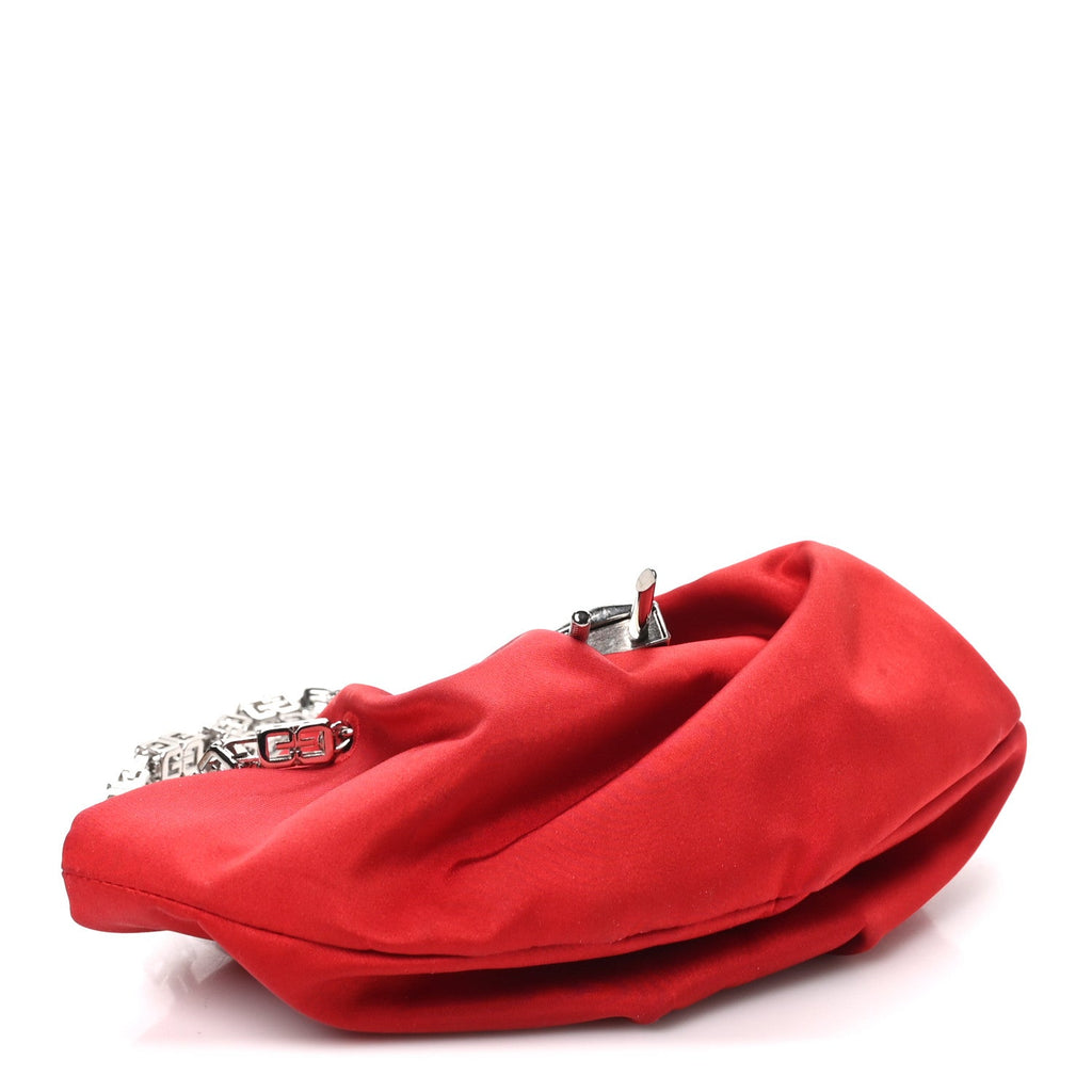 Givenchy Satin Mini Kenny Shoulder Bag Red