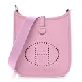Hermès Taurillon Clemence Evelyne TPM Mauve Sylvestre