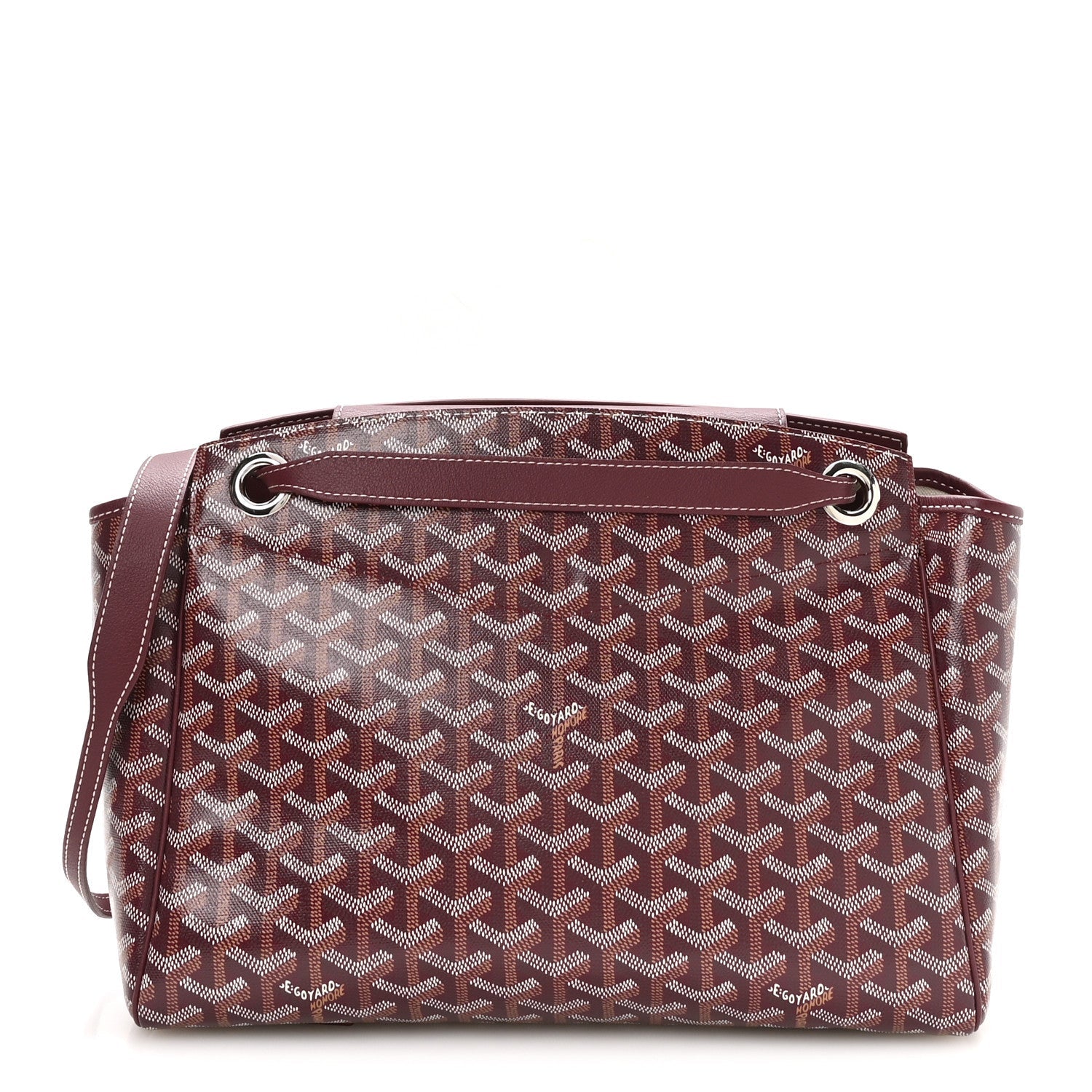 Goyard Goyardine Rouette PM Burgundy