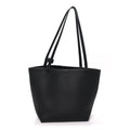 The Row Grained Calfskin Medium Park Tote Black