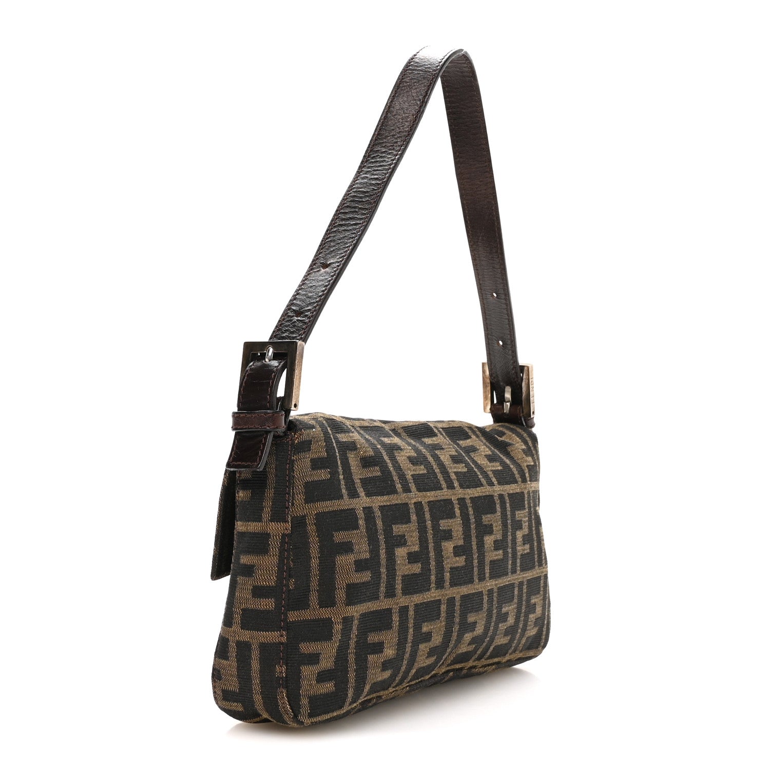 Fendi Zucca Baguette Tobacco