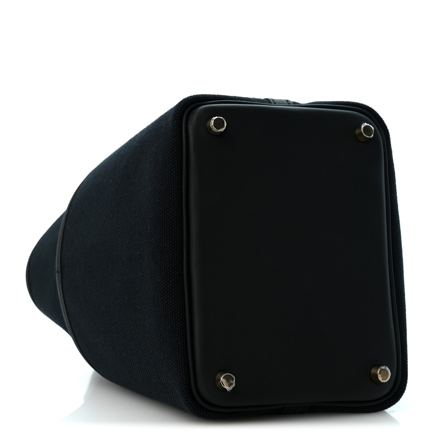 Hermès Toile Goeland Swift Cargo Picotin Lock 18 Black