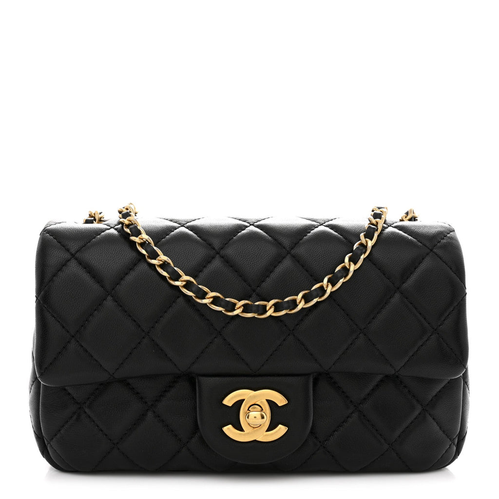 Chanel Pearl Crush Mini Flap - front view