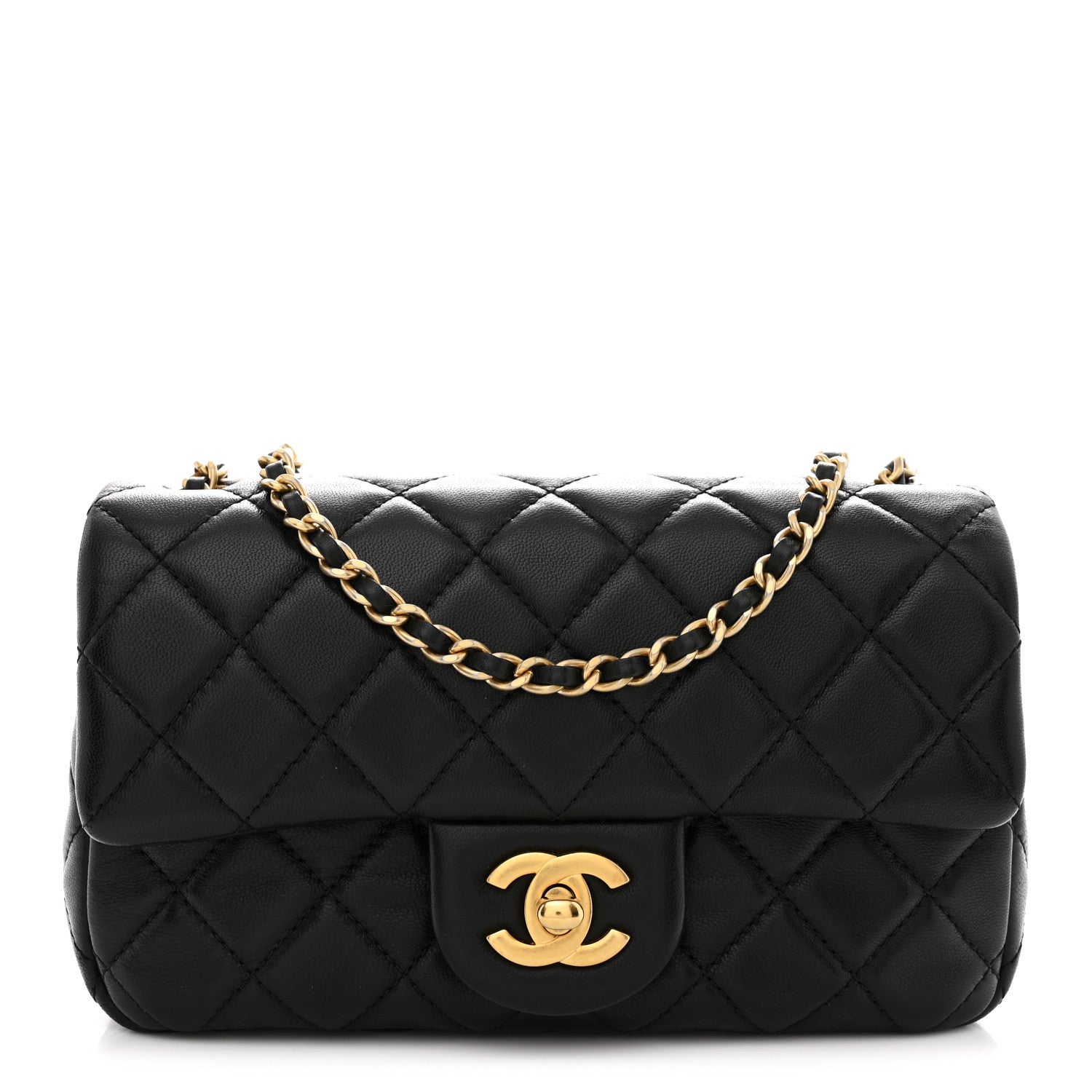 Chanel Pearl Crush Mini Flap - front view