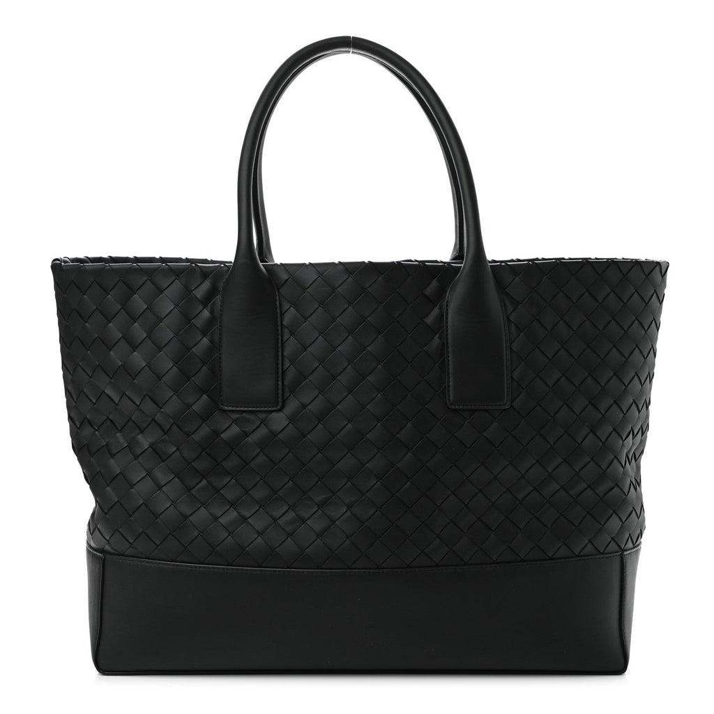 BOTTEGA VENETA CABAT INTRECCIATO TOTE - FRONT VIEW