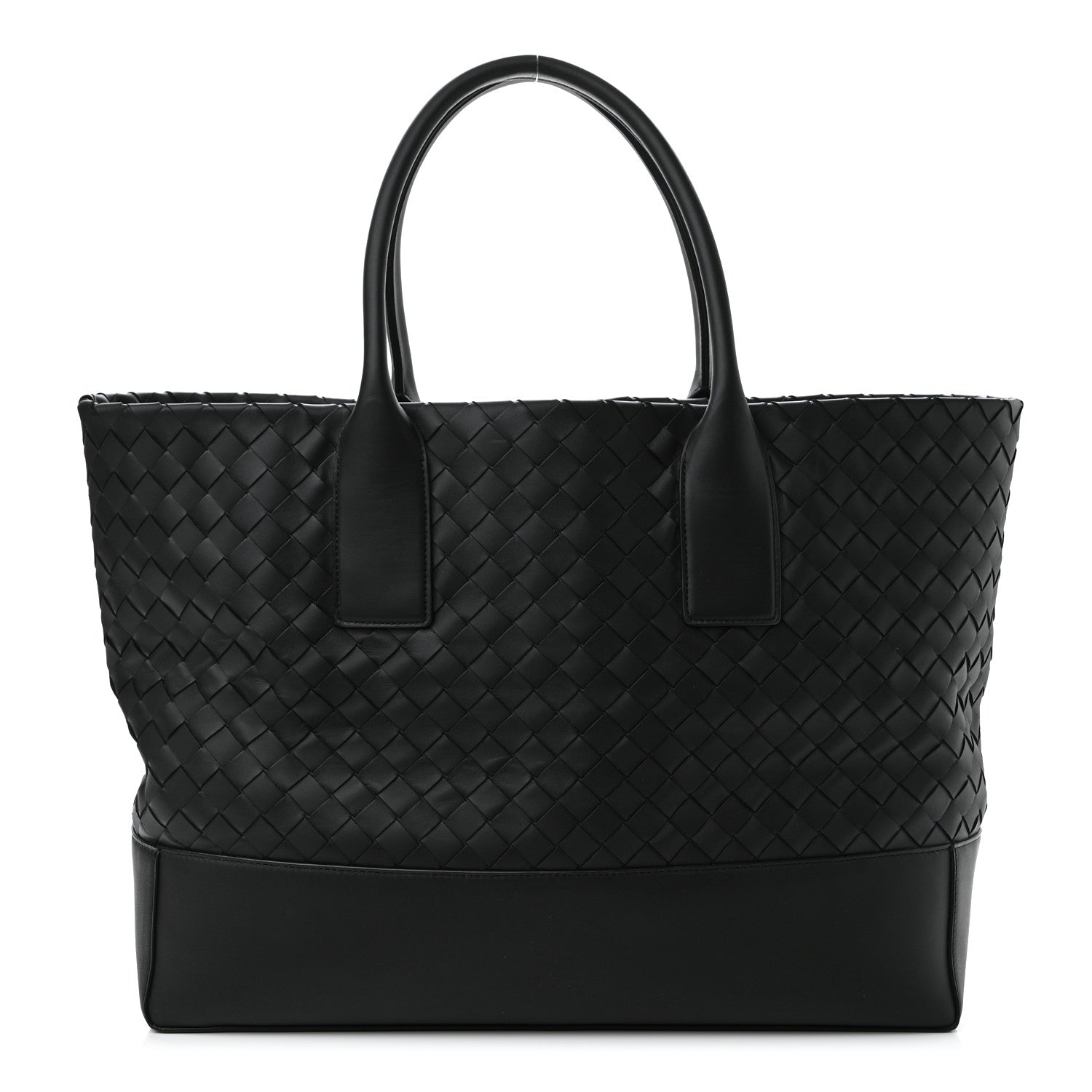 BOTTEGA VENETA CABAT INTRECCIATO TOTE - FRONT VIEW