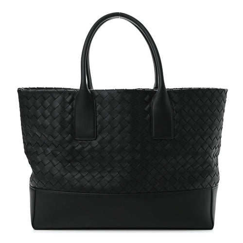 BOTTEGA VENETA CABAT INTRECCIATO TOTE - FRONT VIEW