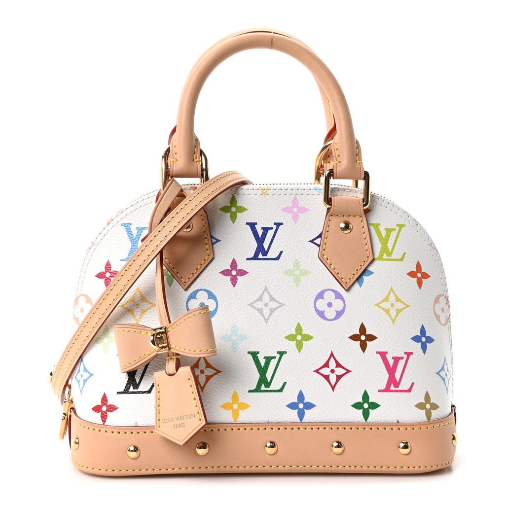 Louis Vuitton LV x TM Monogram Multicolor Alma BB White