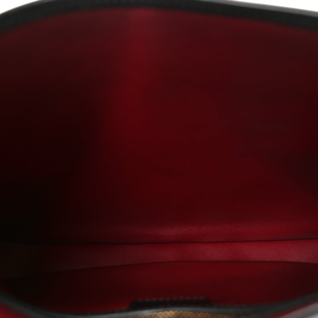 Gucci Calfskin Small Jackie Shoulder Bag Black