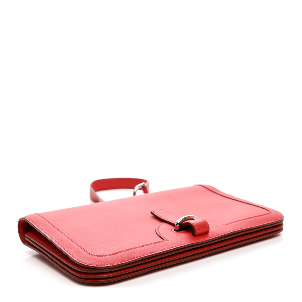 Hermès Swift Sac Chaine D'Ancre Shoulder Bag Vermillion