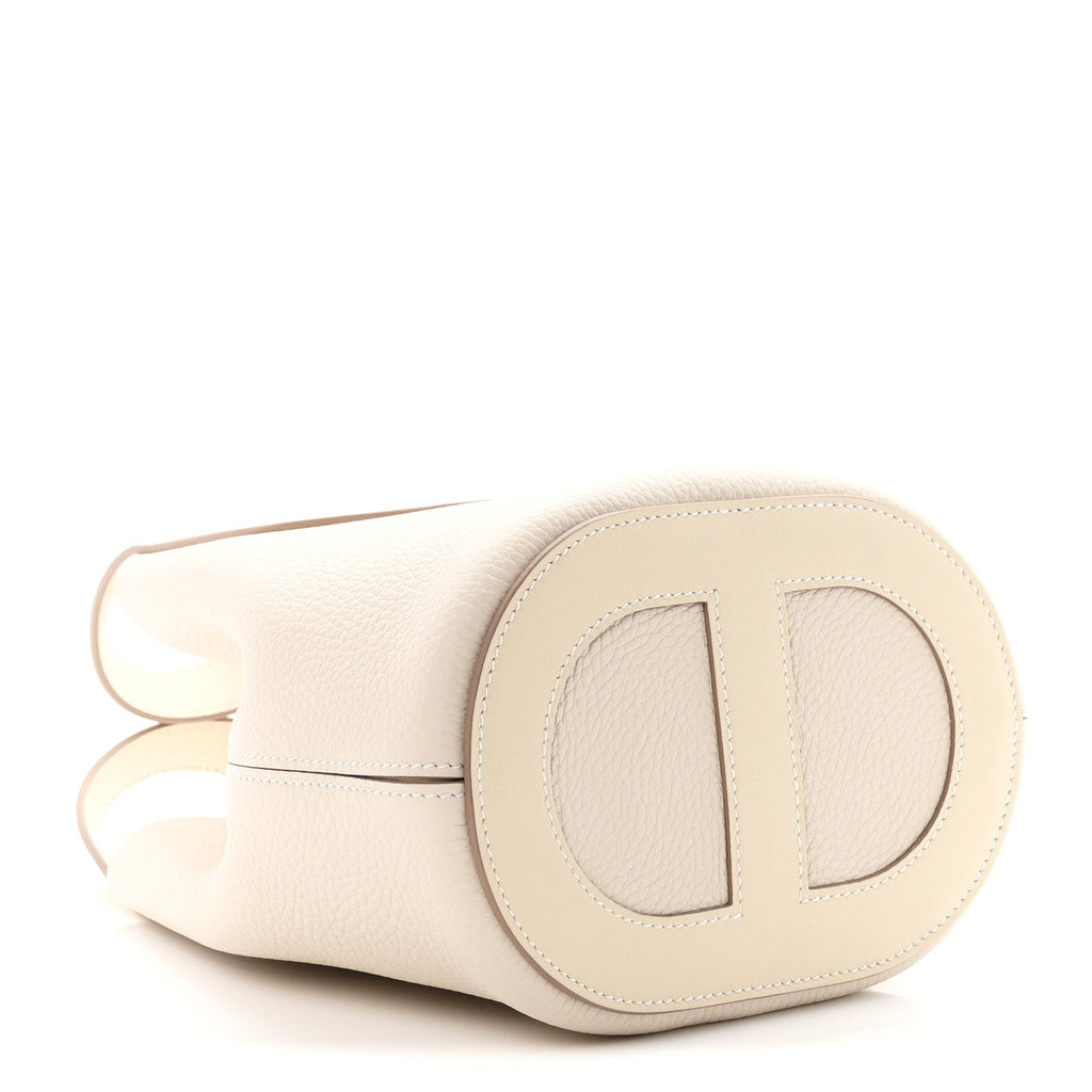 Hermès Taurillon Clemence Swift In-The-Loop 18 Bag Craie