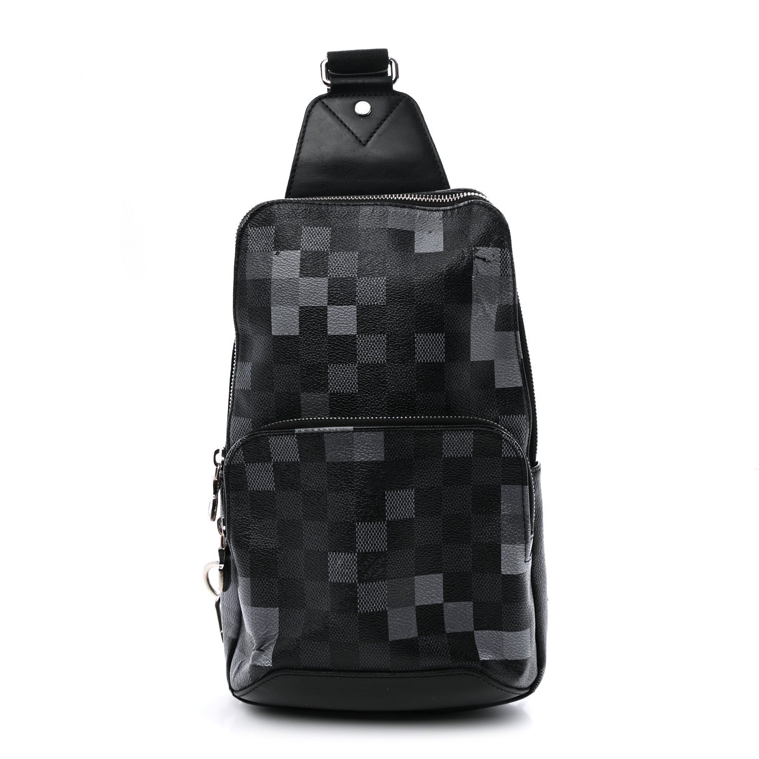 Louis Vuitton Damier Graphite Pixel Avenue Sling Backpack Gris
