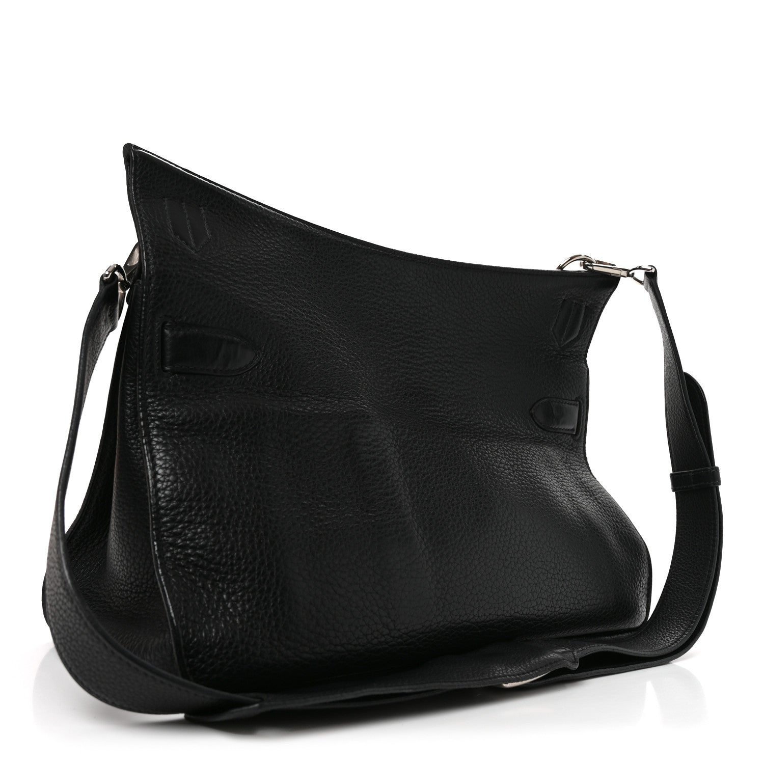 Hermès Taurillon Clemence Jypsiere 37 Black