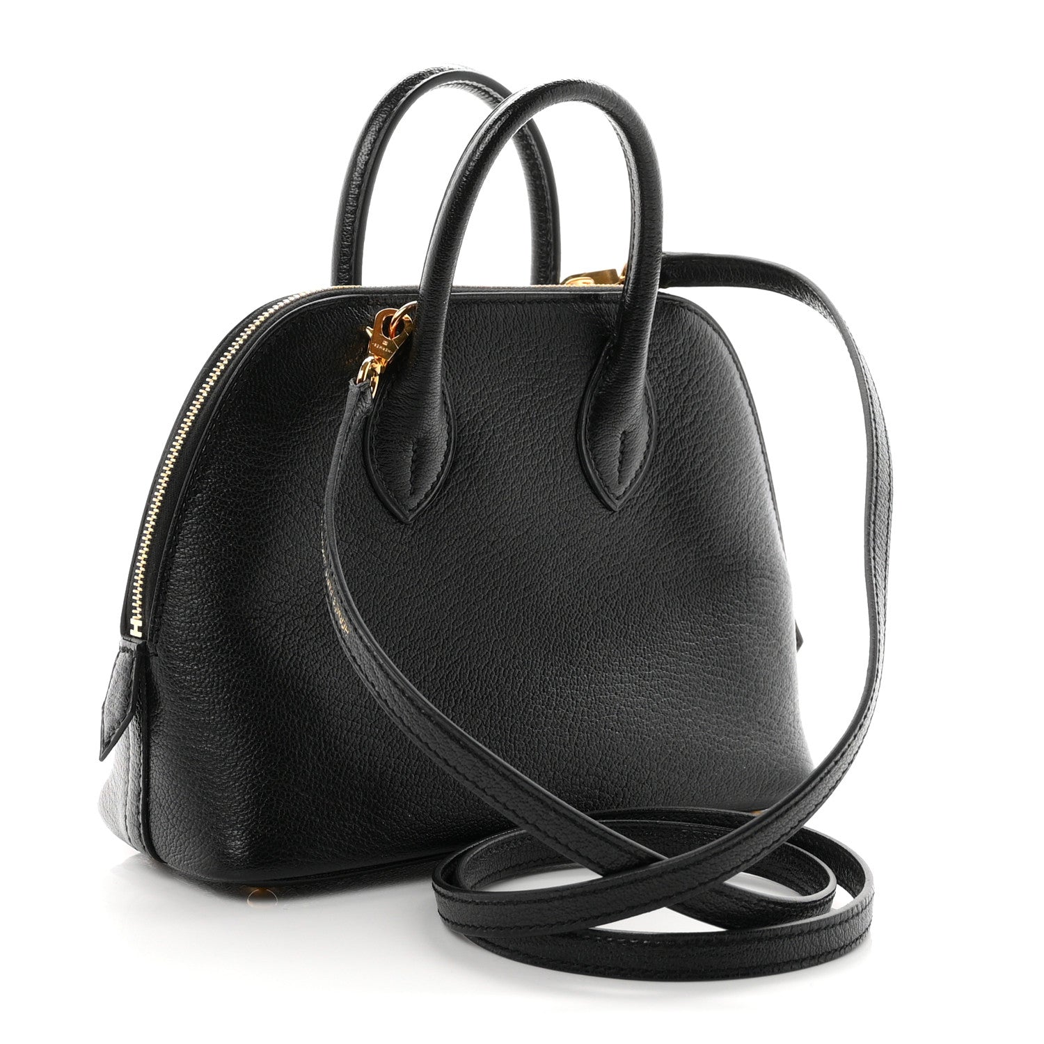 Hermès Chevre Mysore Mini 1923 Bolide Black