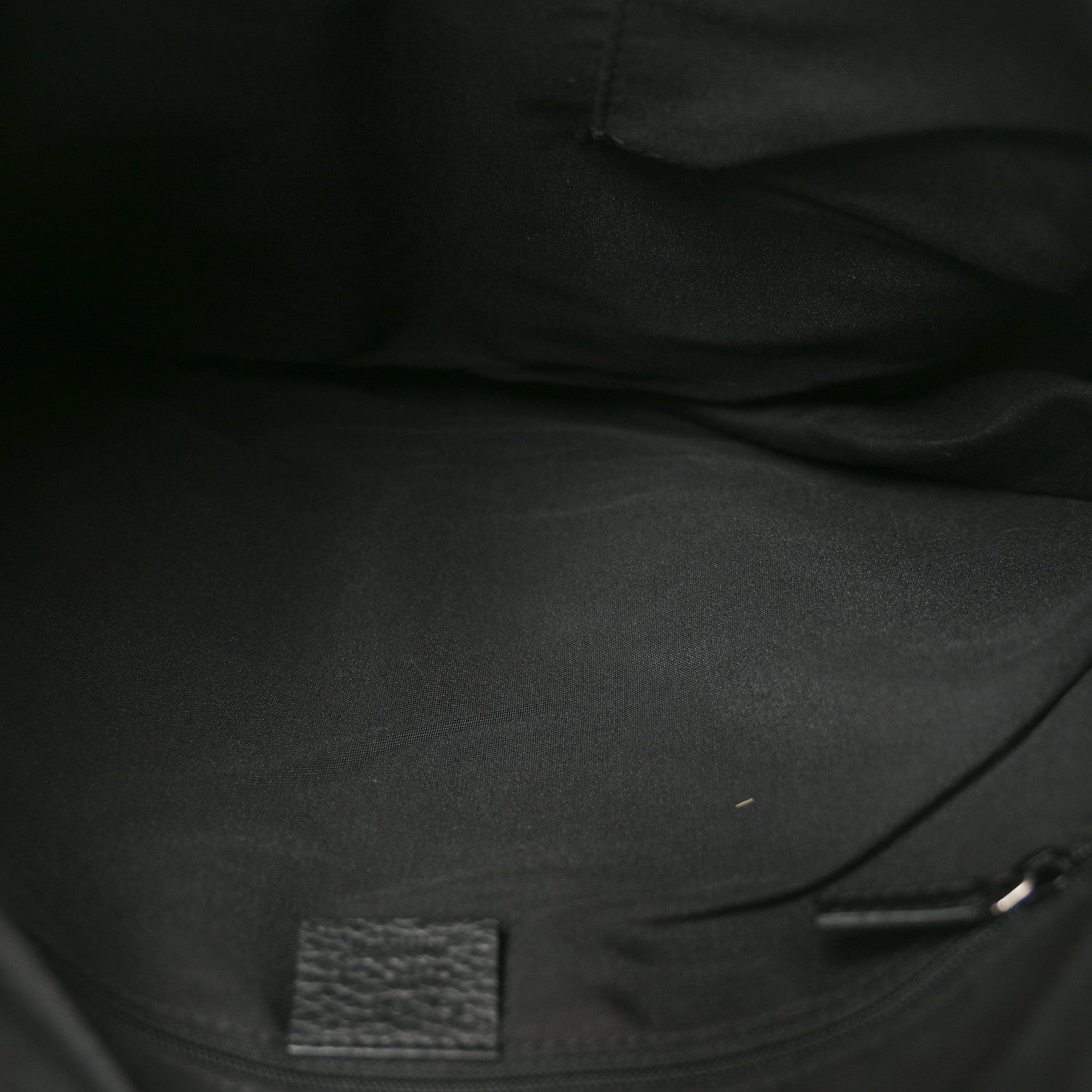 Gucci Monogram Medium Abbey Pocket Hobo Tote Black