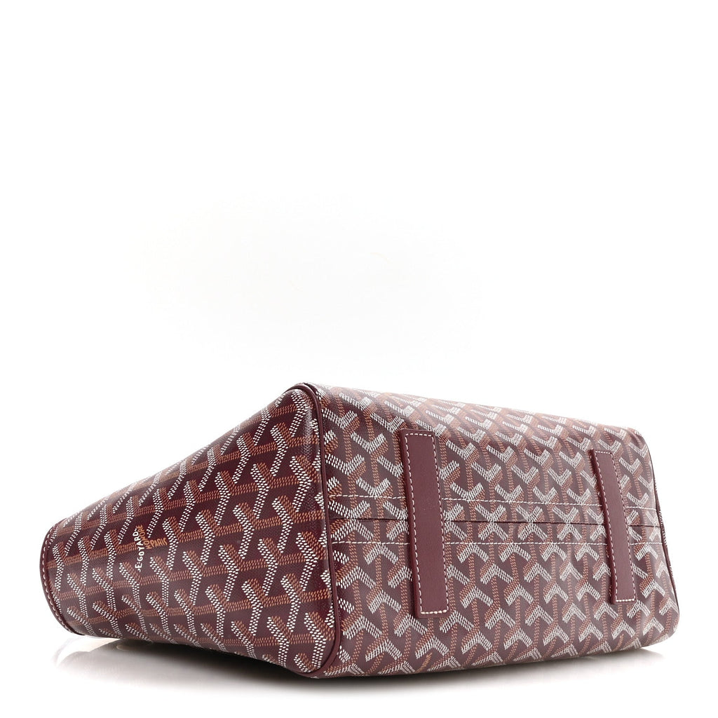 Goyard Goyardine Rouette PM Burgundy