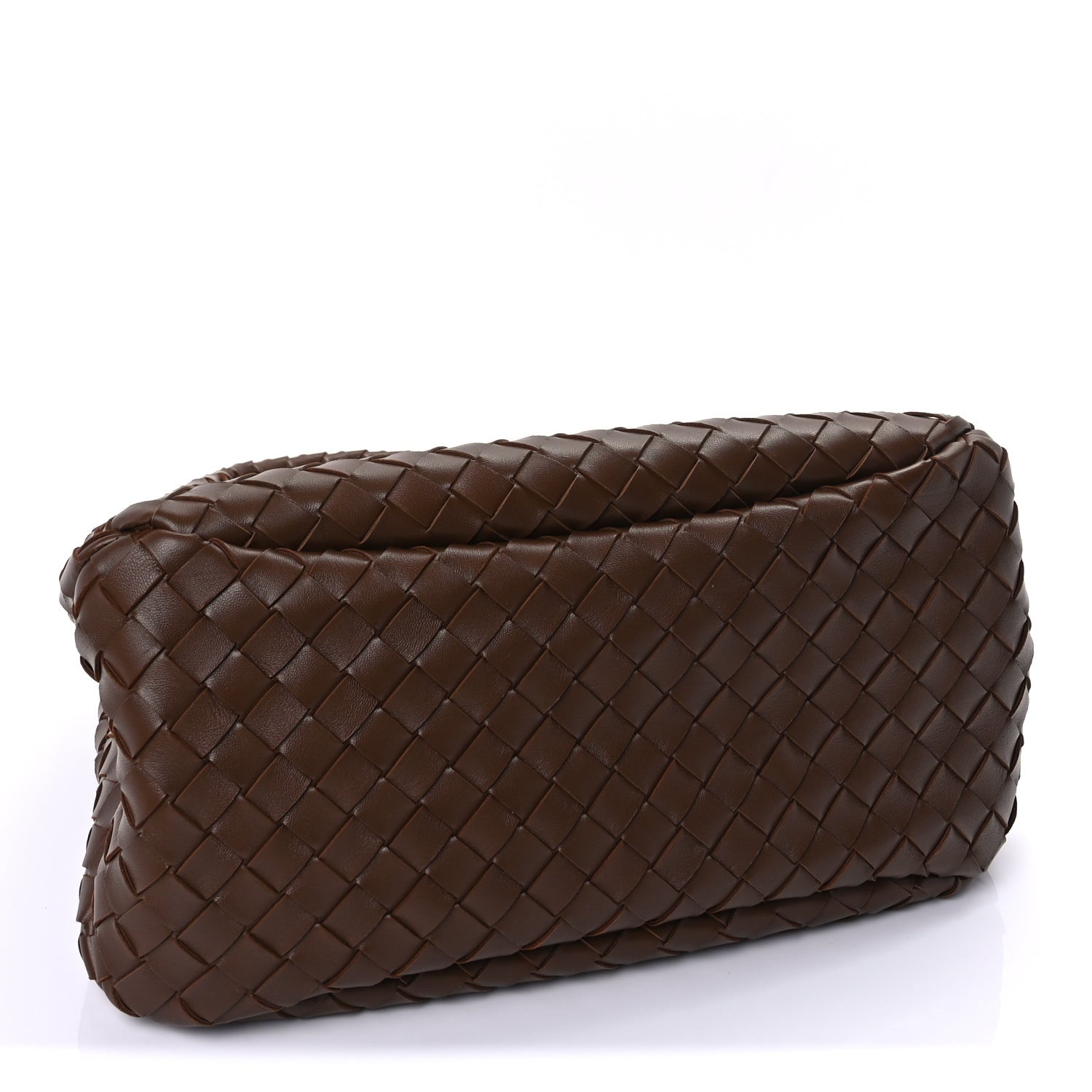 Bottega Veneta Intrecciato Medium Campana Shoulder Bag Tannin