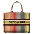 Dior Medium Dioraura Book Tote Multicolor front view