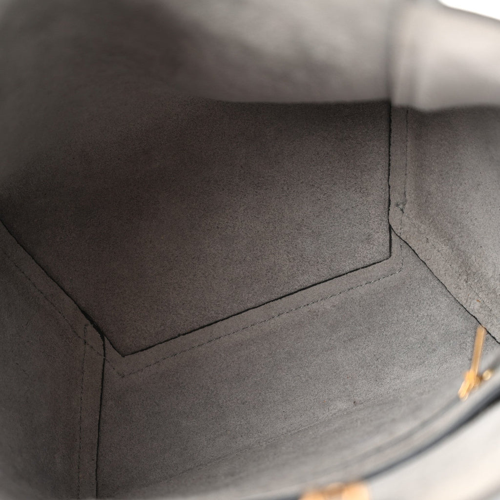 Celine Soft Grained Calfskin Small Sangle Bucket Bag Cloud