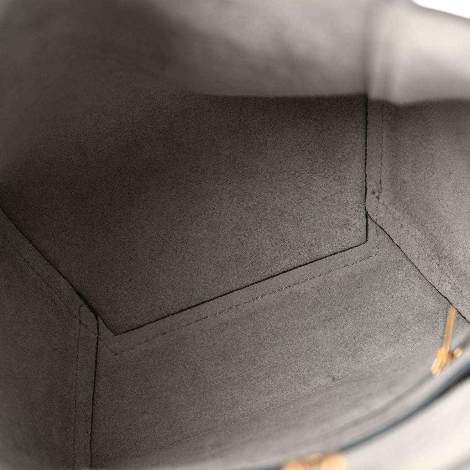 Celine Soft Grained Calfskin Small Sangle Bucket Bag Cloud