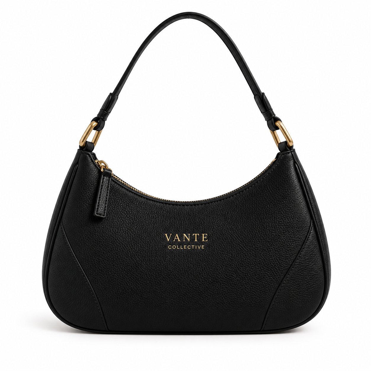 Vante Collective The Arc Zip Hobo - Noir