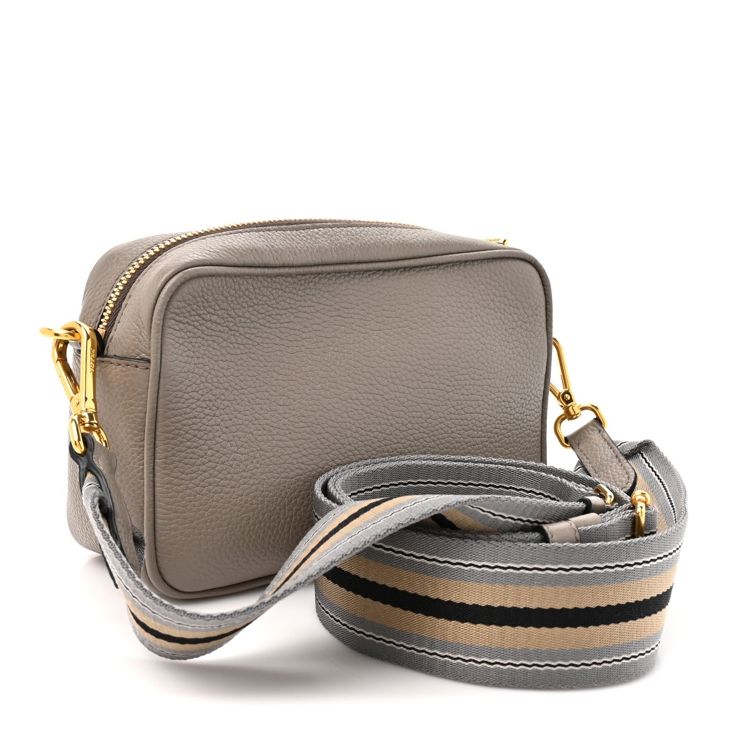 Prada Vitello Daino Camera Bag Argilla