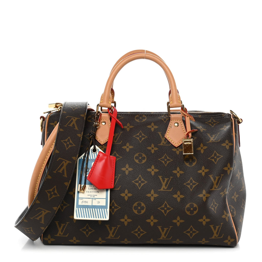 Louis Vuitton Monogram Speedy Soft Crafty 30