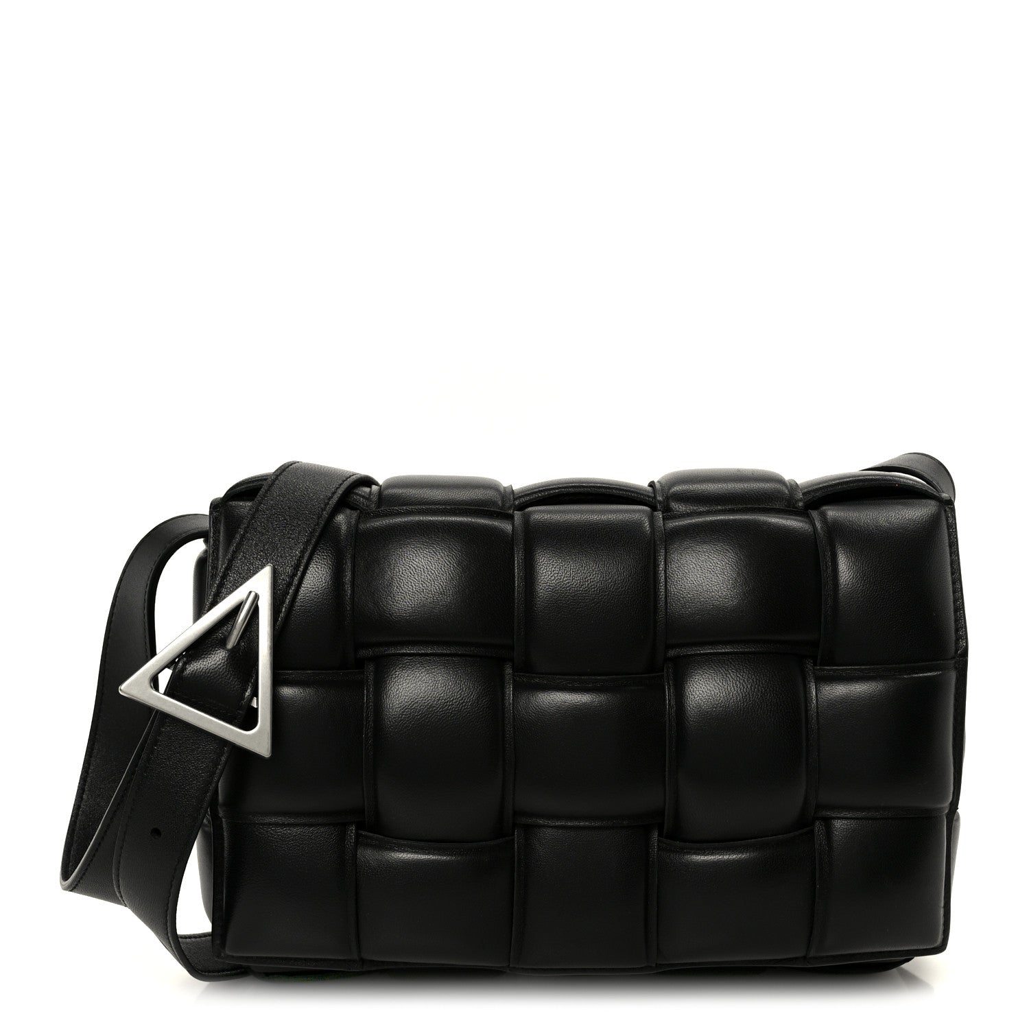 Bottega Veneta Cassette - front 3/4 angle with strap
