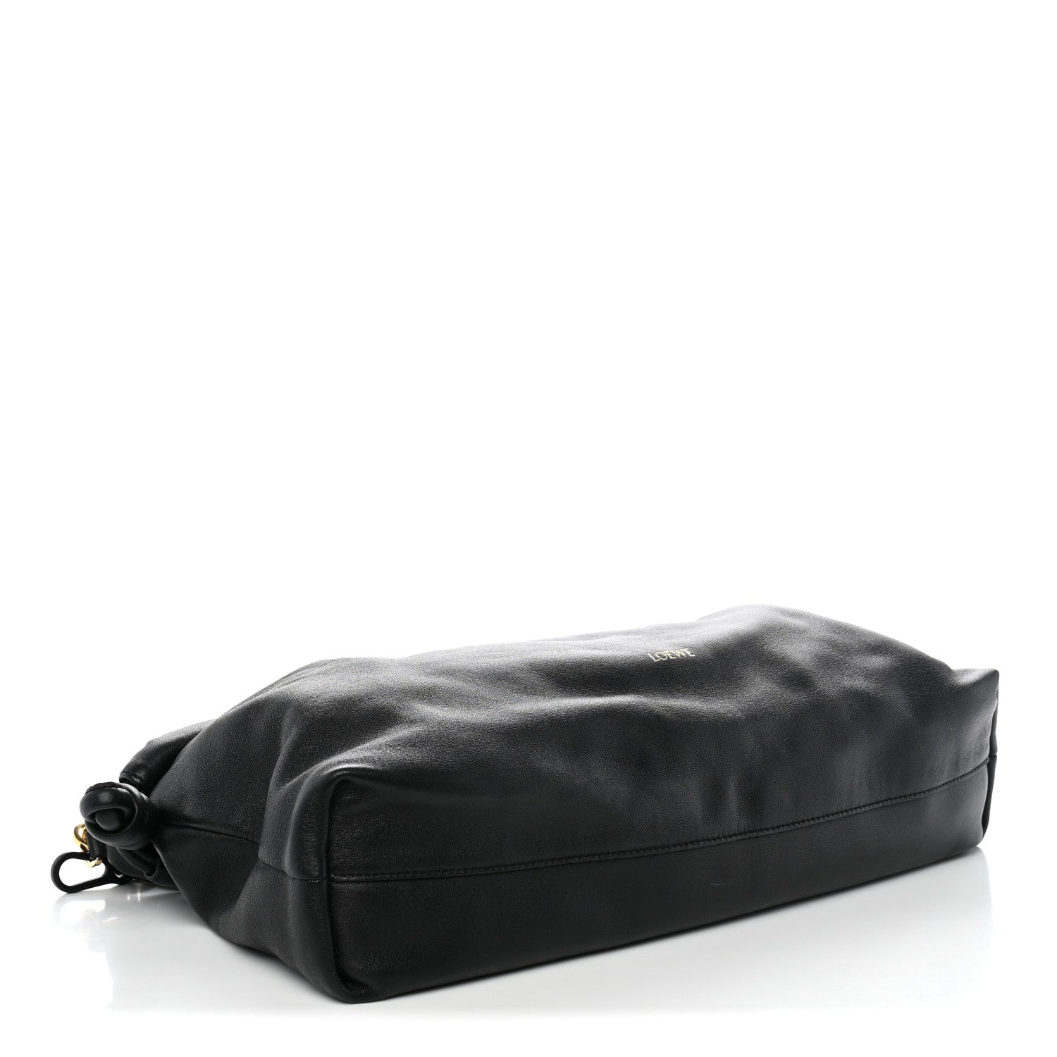Loewe Mellow Nappa Large Donut Chain Flamenco Black