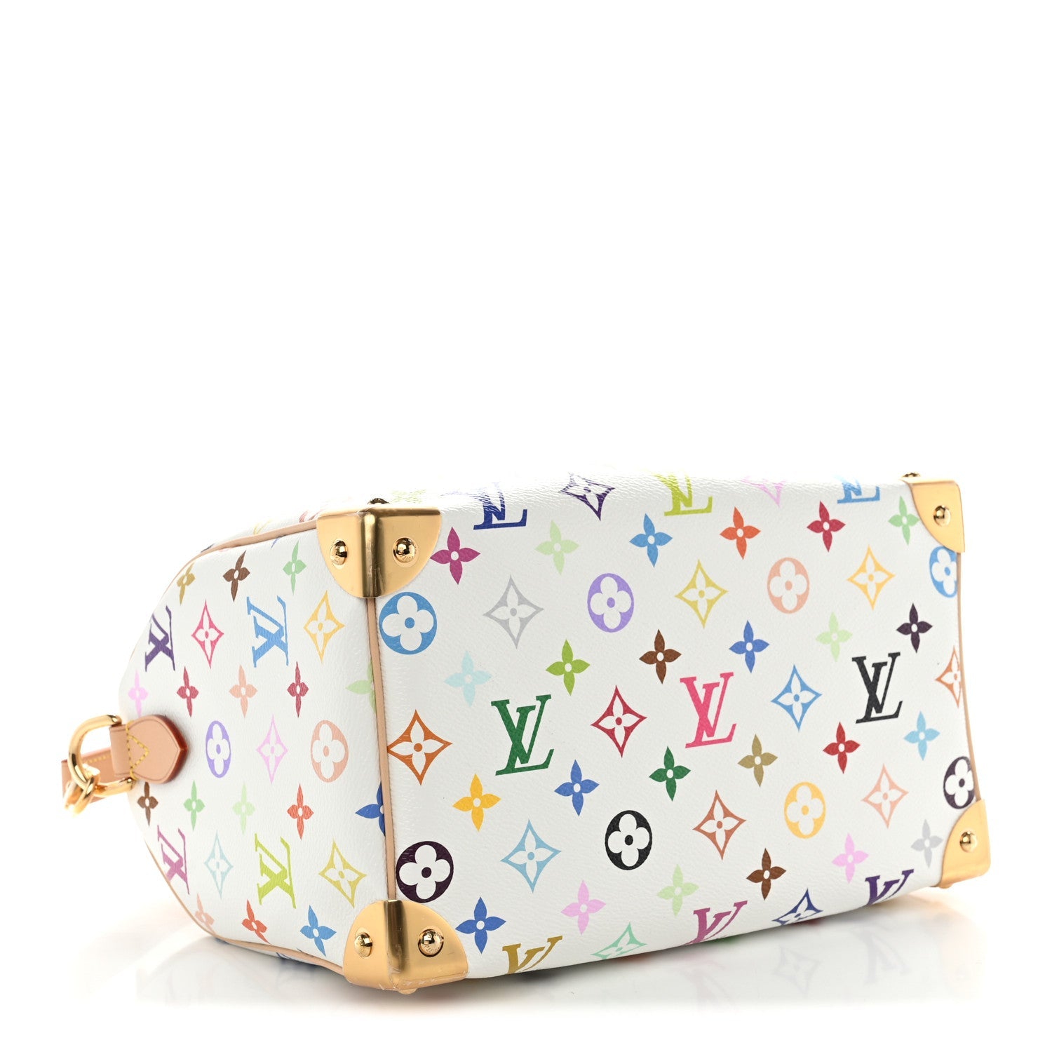 Louis Vuitton LV X TM Monogram Multicolor Speedy Bandouliere 25 White