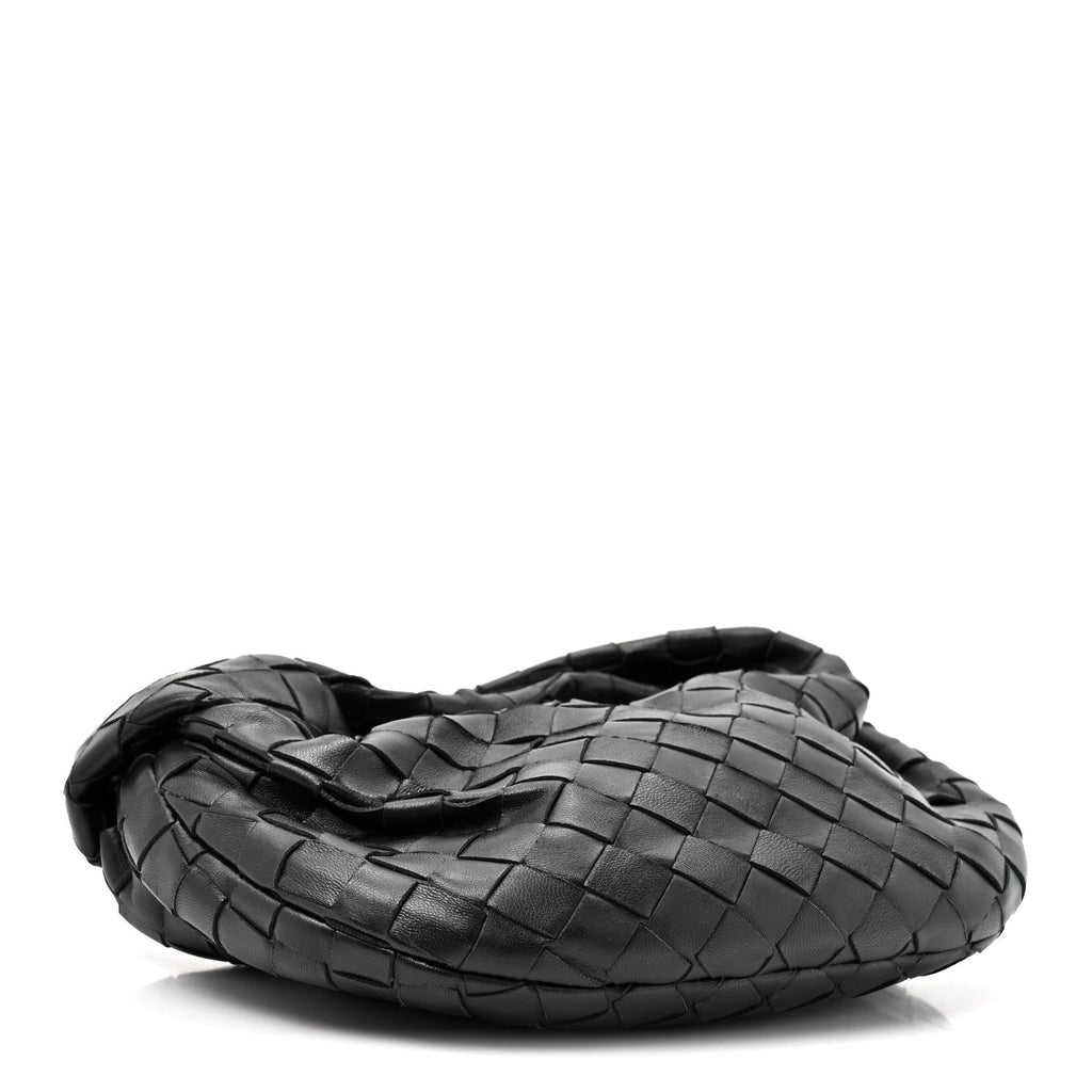 Bottega Veneta Nappa Intrecciato Mini Jodie Black Black