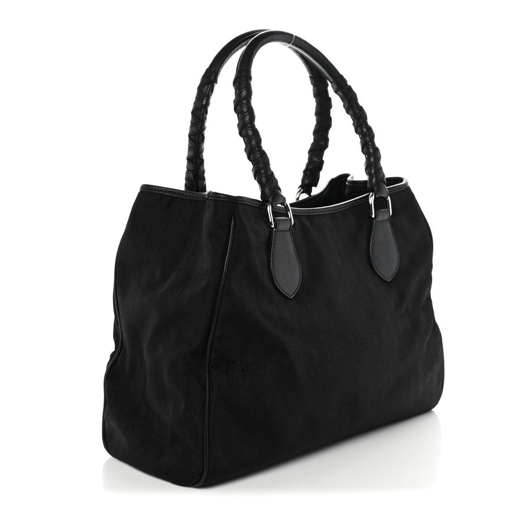 Dior Nylon Monogram Small Lovely Tote Black