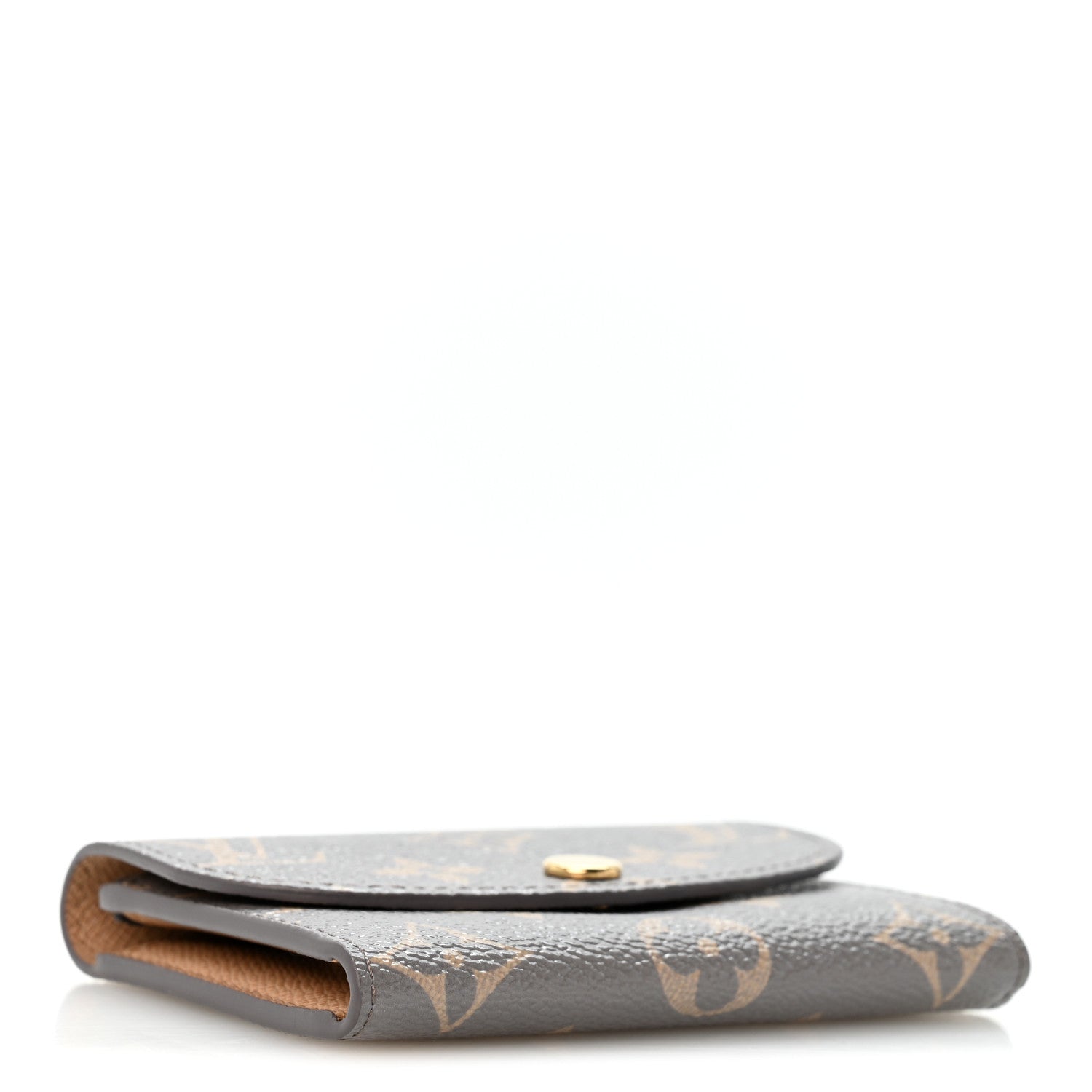 Louis Vuitton Monogram Rosalie Coin Purse Trianon Gray