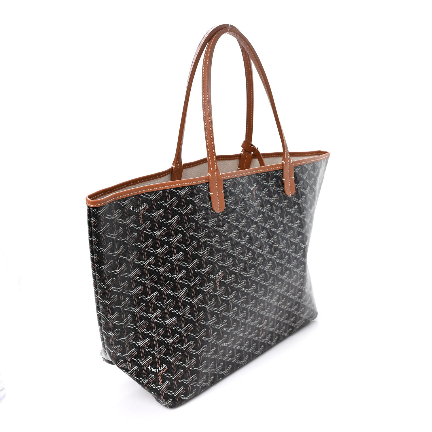 Goyard Goyardine Saint Louis PM Black Gold