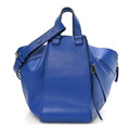 Loewe Calfskin Medium Hammock Shoulder Bag Electric Blue Electric Blue