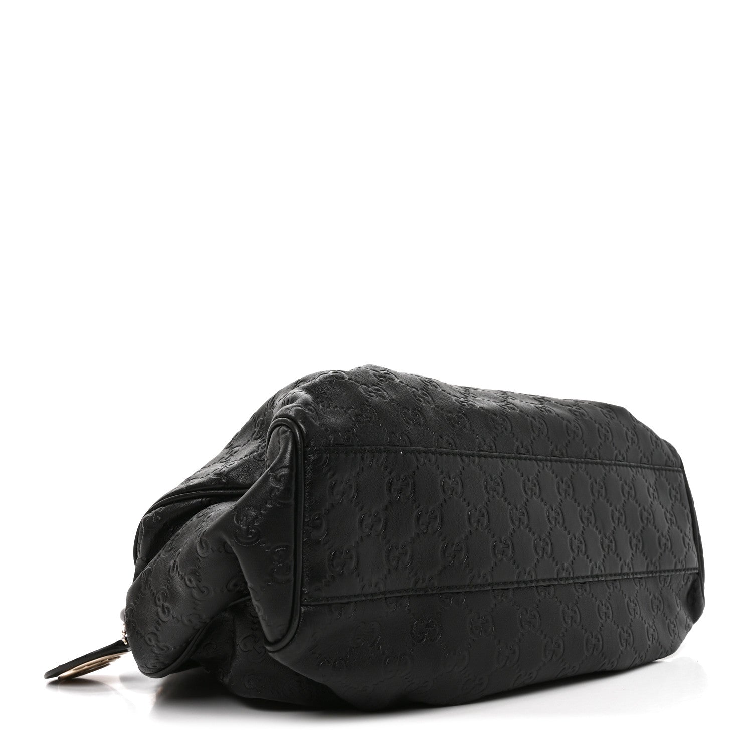 Gucci Guccissima Medium Sukey Tote Black