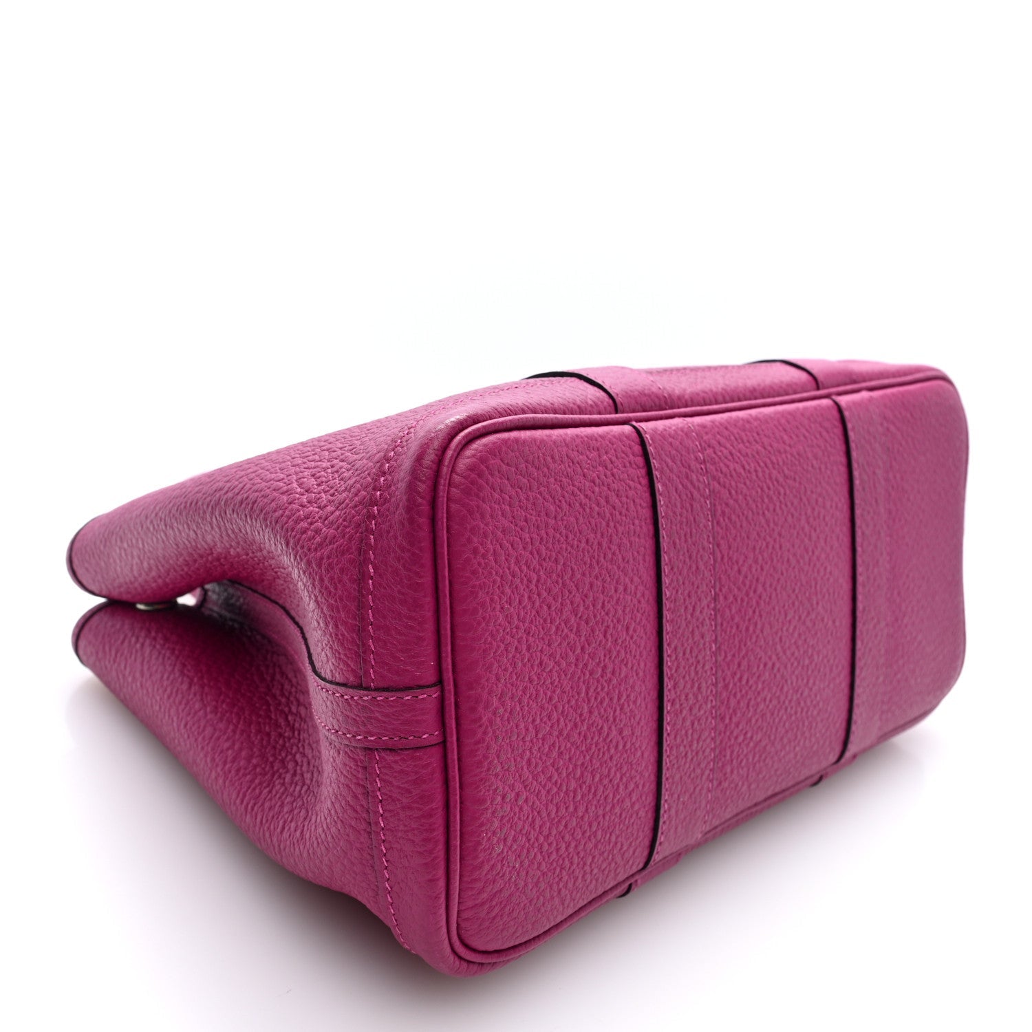 Hermès Vache Country Garden Party 30 TPM Rose Pourpre