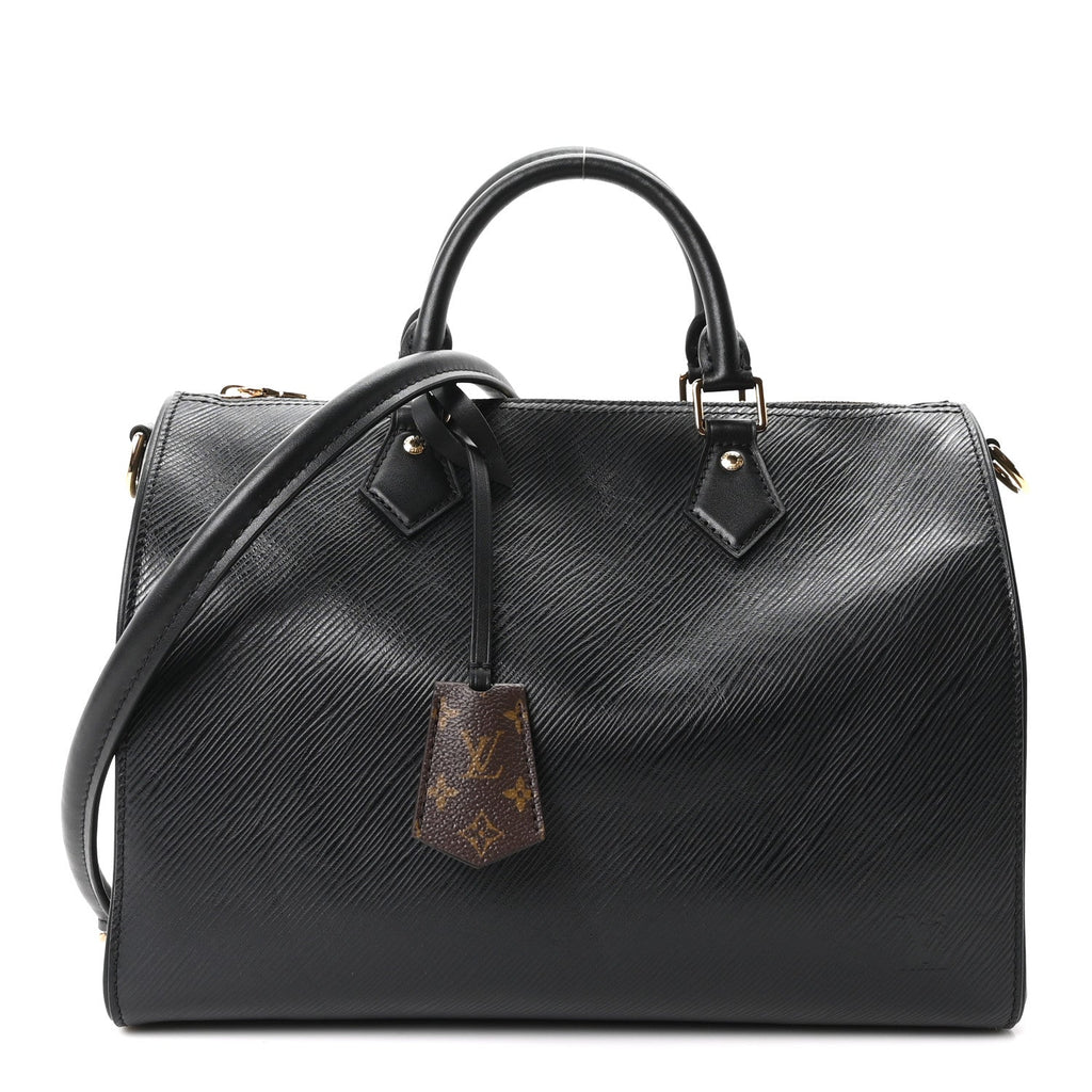 Louis Vuitton Epi Speedy Soft 30 Black