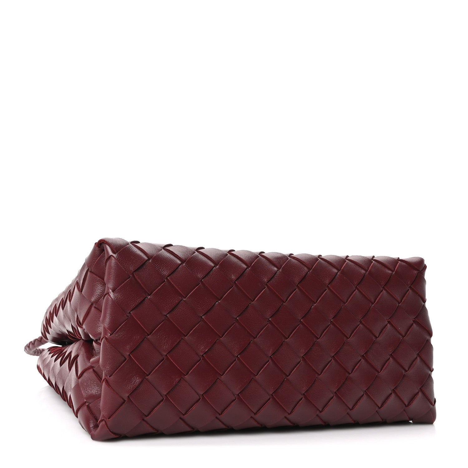 Bottega Veneta Nappa Intrecciato Small Andiamo Shoulder Bag Barolo