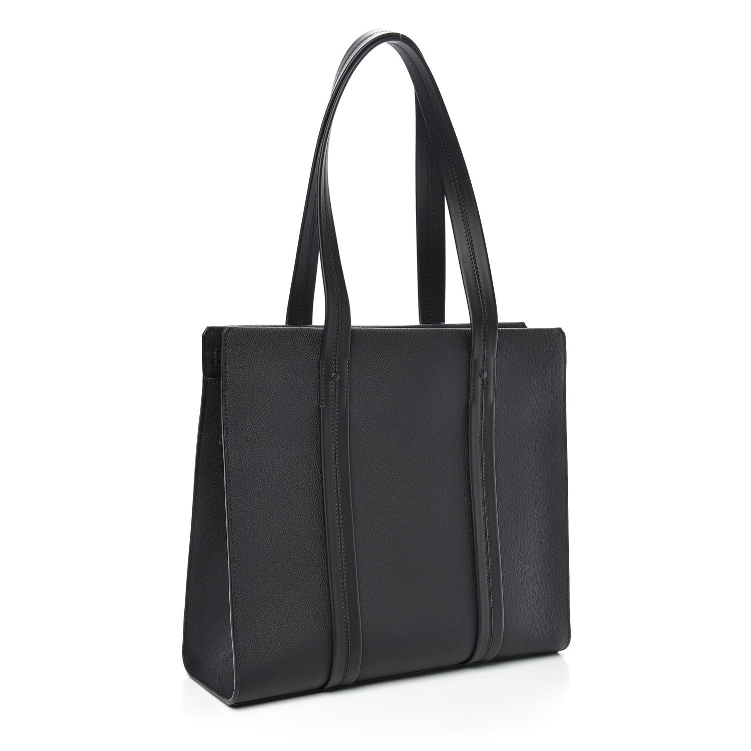 Side profile view - Louis Vuitton LV Aerogram Tote Black