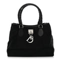 Dior Nylon Monogram Small Lovely Tote Black