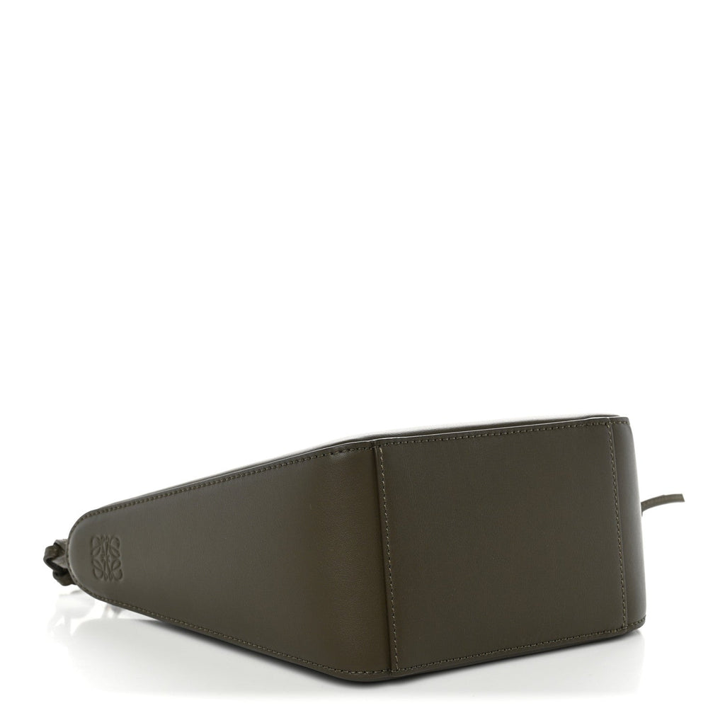 Loewe Calfskin Mini Hammock Hobo Dark Khaki Green