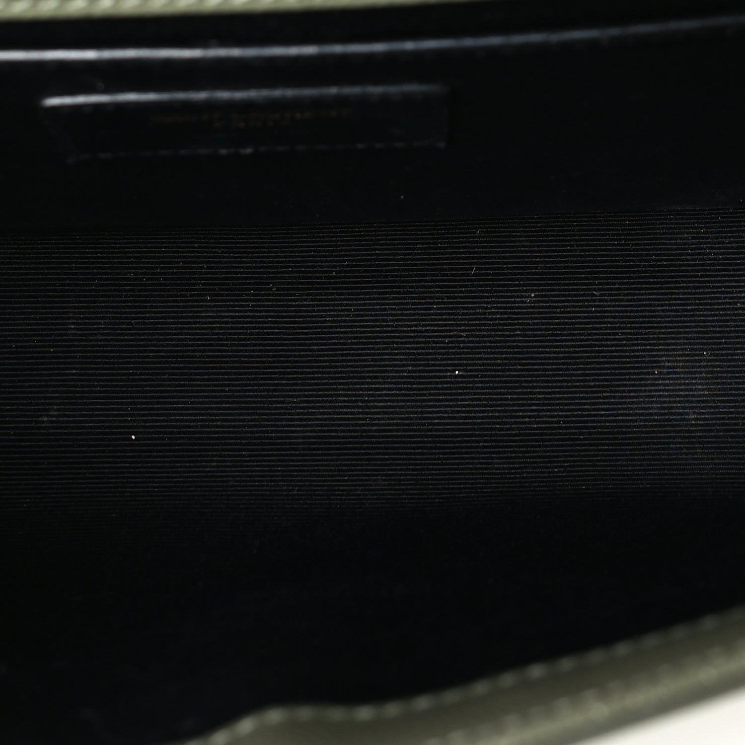 Saint Laurent Grain De Poudre Small Monogram Kate Satchel Green