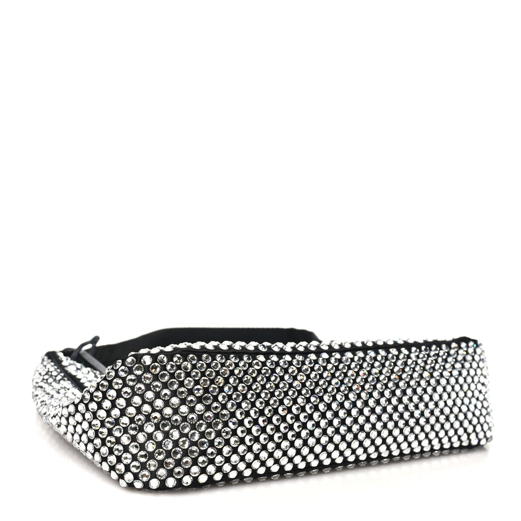 Prada Satin Crystal Mini Re-Edition 2000 Bag Cristal