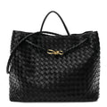 BOTTEGA VENETA ANDIAMO LARGE TOTE IN INTRECCIATO LEATHER - FRONT VIEW