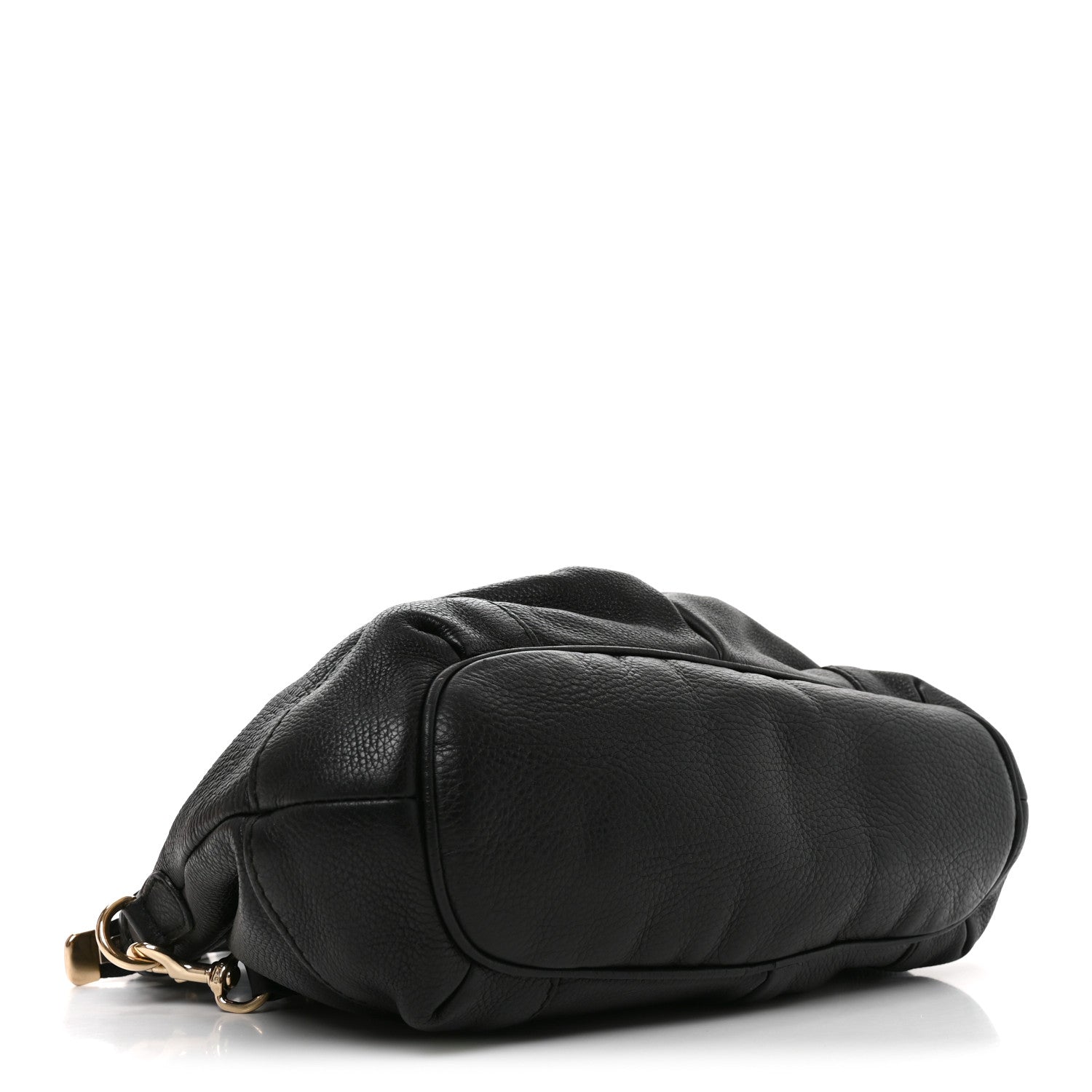 Gucci Calfskin Medium Sukey Top Handle Bag Black