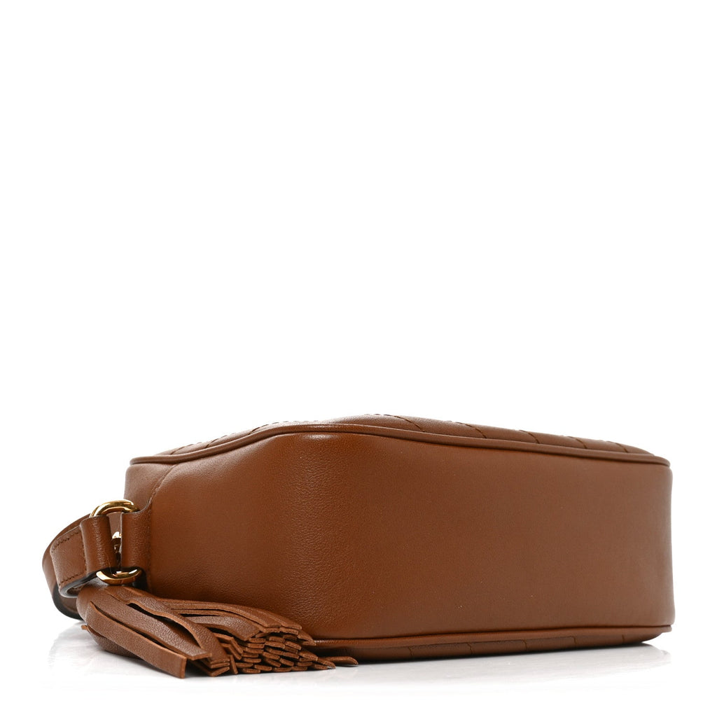 Gucci Sakai Be Green Calfskin Diagonal Stitched Small Blondie Shoulder Bag Cuir