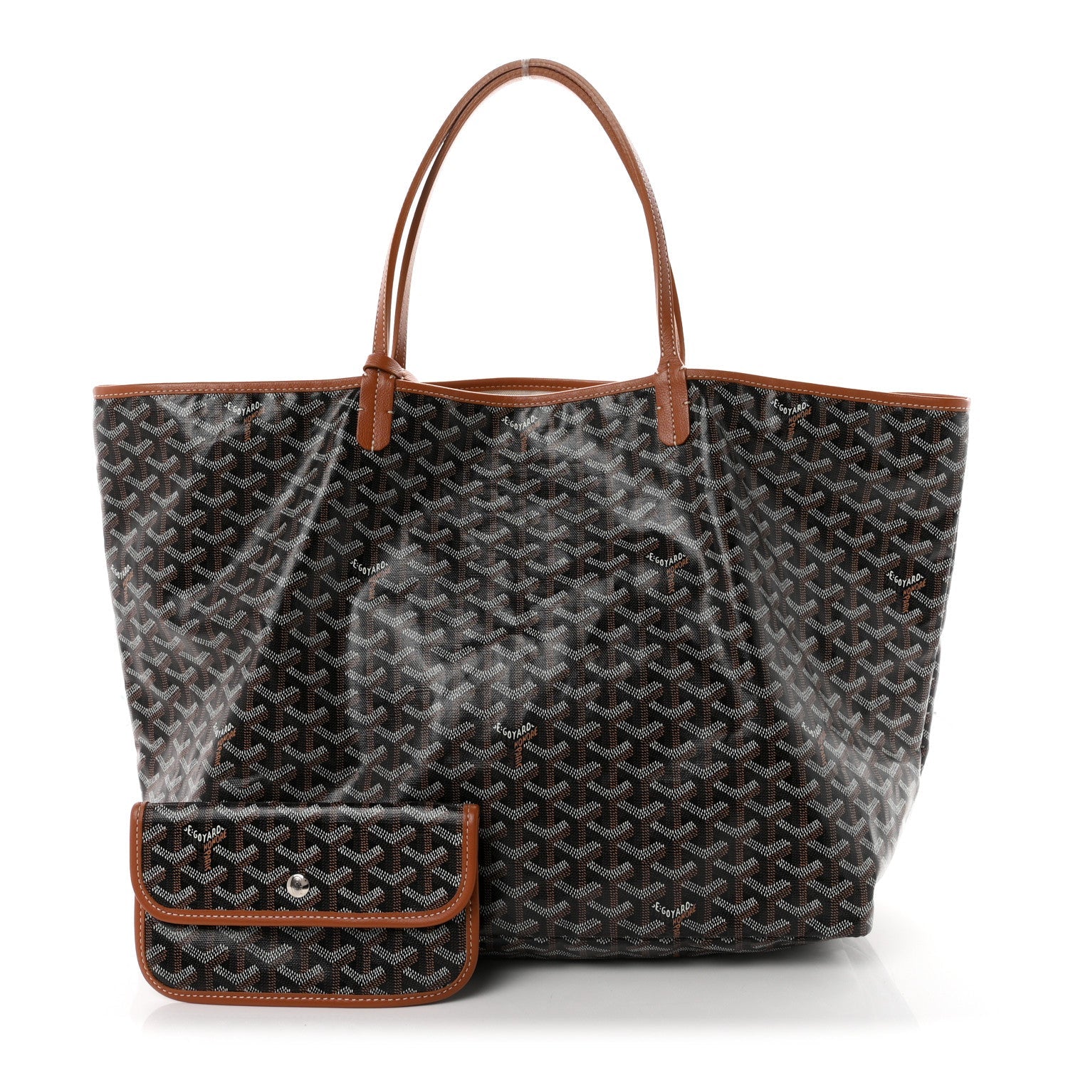 Goyard Goyardine Saint Louis GM Black Gold