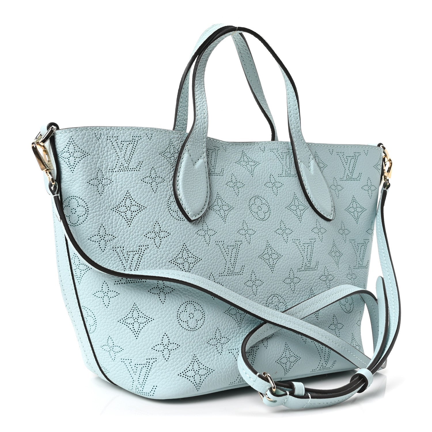 Louis Vuitton Mahina Reverse Blossom PM Jade Green