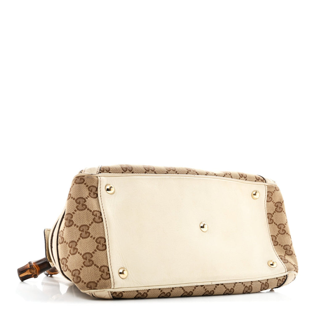 Gucci Monogram Wave Medium Boston Off White